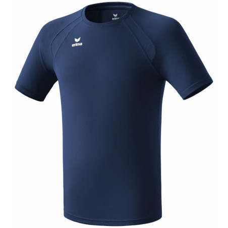 Tshirt running Erima performance bleu navy (marine)