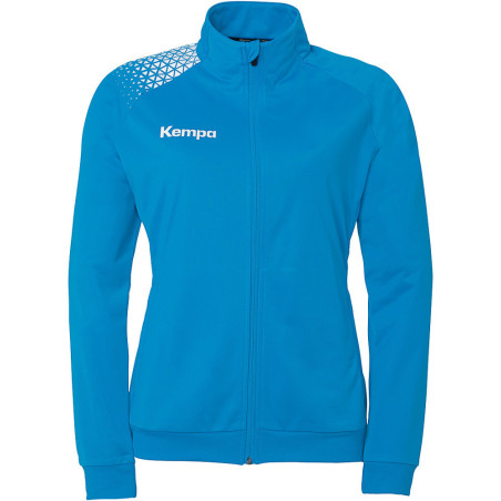 Veste de survêtement Kempa Femme Ambition 28 Bleu Kempa Blanc face