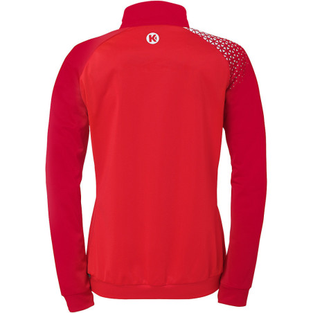 Veste de survêtement Kempa Femme Ambition 28 Rouge Rouge Chili dos