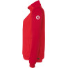 Veste de survêtement Kempa Femme Ambition 28 Rouge Rouge Chili côté