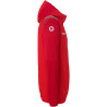 Veste de survêtement à capuche Kempa Ambition 28 Rouge Rouge Chili côté