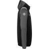 Veste de survêtement à capuche Kempa Ambition 28 Noir Anthracite côté