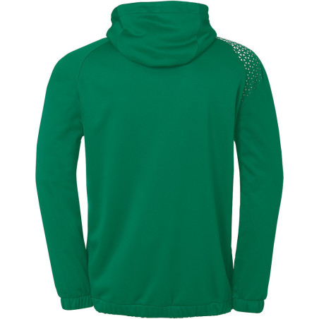 Veste de survêtement à capuche Kempa Ambition 28 Lagon Blanc dos