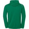 Veste de survêtement à capuche Kempa Ambition 28 Lagon Blanc dos