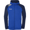 Veste de survêtement à capuche Kempa Ambition 28 Bleu Roi Bleu Marine face