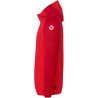 Veste de survêtement à capuche Kempa Ambition 28 Rouge Rouge Chili côté