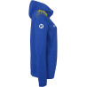 Veste de survêtement à capuche Kempa Femme Ambition 28 Bleu  Roi Jaune Citron côté