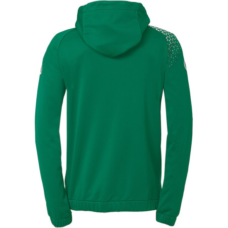Veste de survêtement à capuche Kempa Femme Ambition 28 Lagon Blanc dos
