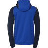 Veste de survêtement à capuche Kempa Femme Ambition 28 Bleu Roi Bleu marine dos