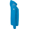 Veste de survêtement à capuche Kempa Femme Ambition 28 Bleu Kempa Blanc côté