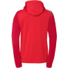 Veste de survêtement à capuche Kempa Femme Ambition 28 Rouge Rouge Chili dos