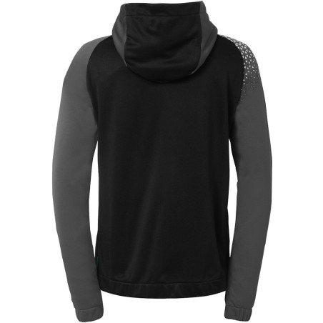 Veste de survêtement à capuche Kempa Femme Ambition 28 Noir Anthracite dos