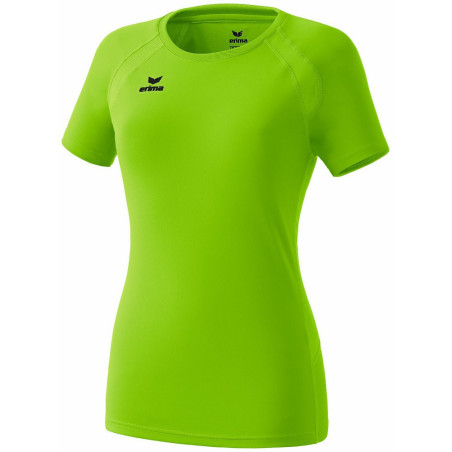 Tee-shirt ERIMA Performance femme, couleur vert gecko