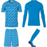 Kit gardien de buts Uhlsport Progressive cyan/blanc