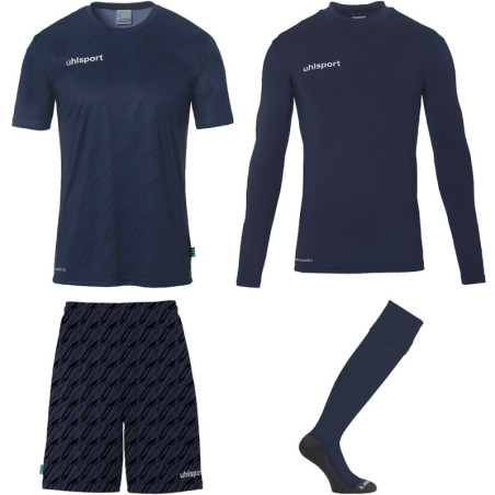 Kit gardien de buts Uhlsport Progressive marine
