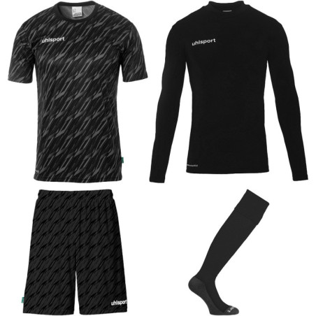Kit gardien de buts Uhlsport Progressive noir
