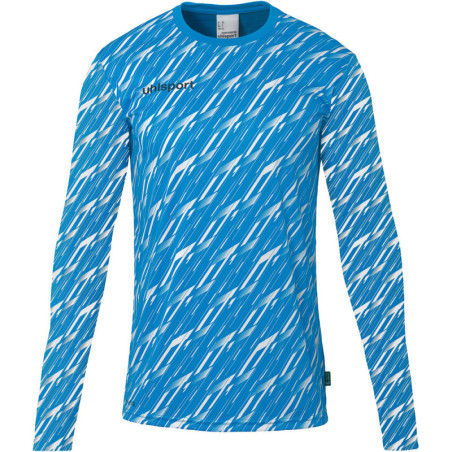 Maillot de gardien Uhlsport Progressive cyan/blanc