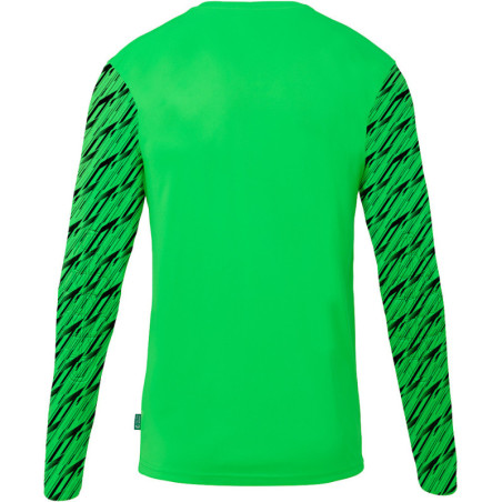 Maillot de gardien Uhlsport Progressive vert fluo/noir dos