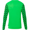 Maillot de gardien Uhlsport Progressive vert fluo/noir dos