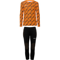 Kit gardien de buts Junior Uhlsport Progressive jaune fluo/noir 2