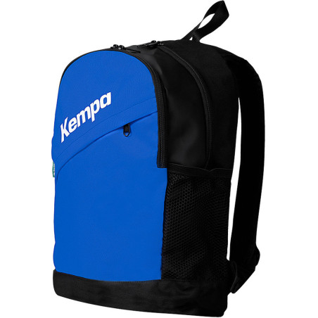 Sac à dos Kempa Team noir bleu roi côté