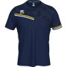 Maillot ERREA Evan Navy Yellow White face