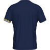Maillot ERREA Evan Navy Yellow White dos