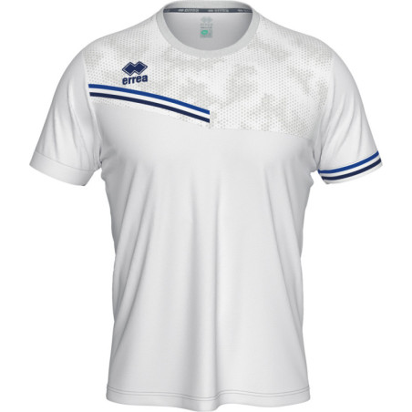 Maillot ERREA Evan White Blue Navy face
