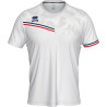Maillot ERREA Evan White Navy Red face