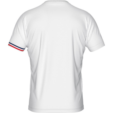 Maillot ERREA Evan White Navy Red dos