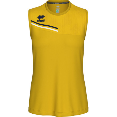 Maillot sans manches ERREA Eloy Femme Yellow face