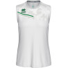 Maillot sans manches ERREA Eloy Femme White Green Grey face