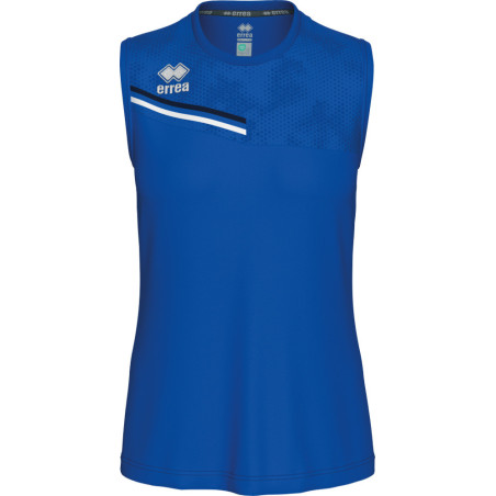 Maillot sans manches ERREA Eloy Femme Blue Navy White face