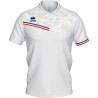 Polo ERREA Emir White Navy Red face