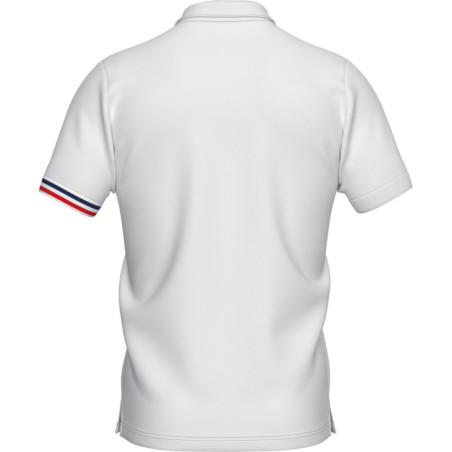 Polo ERREA Emir White Navy Red dos