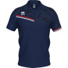 Polo ERREA Emir Navy Red White face