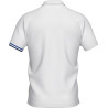 Polo ERREA Emir White Blue Navy dos
