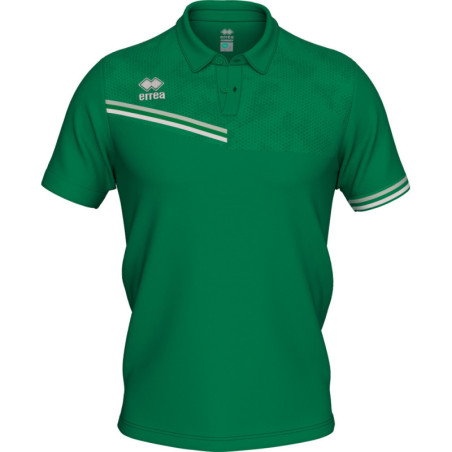 Polo ERREA Emir Green Grey White face