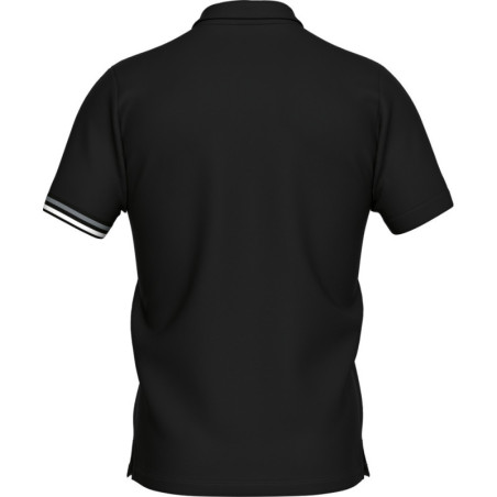 Polo ERREA Emir Black Anthracite White dos