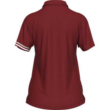 Polo ERREA Femme Eden Maroon Grey White dos