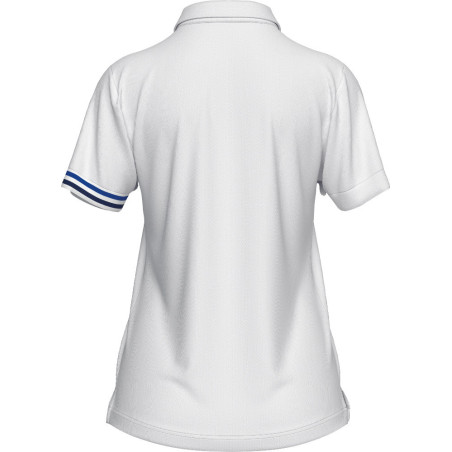 Polo ERREA Femme Eden White Blue Navy dos