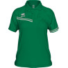Polo ERREA Femme Eden Green Grey White face