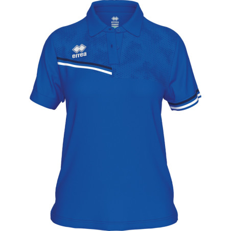 Polo ERREA Femme Eden Blue Navy White face