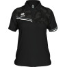 Polo ERREA Femme Eden Black Anthracite White face