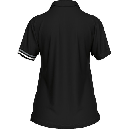 Polo ERREA Femme Eden Black Anthracite White dos
