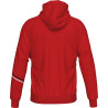 Veste à capuche ERREA Eber Red Black White dos