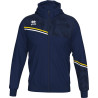 Veste à capuche ERREA Eber Navy Yellow White face