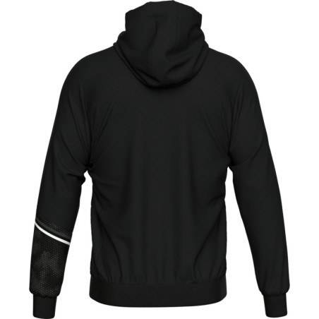 Veste à capuche ERREA Eber Black Anthracite White dos