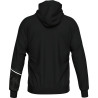 Veste à capuche ERREA Eber Black Anthracite White dos