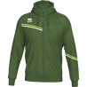 Veste à capuche ERREA Eber Military Green Green Fluo White face